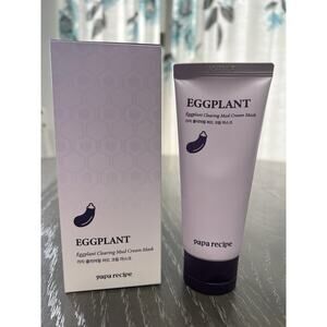 Papa Recipe Eggplant Clearing Mud Cream Mask 100 ml / 3.38 fl oz Korean New